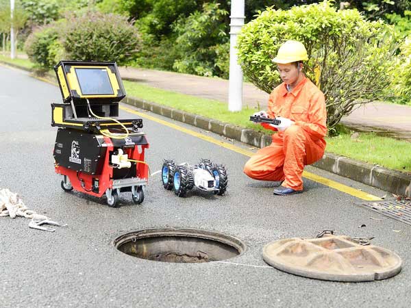 丰县管道机器人检测